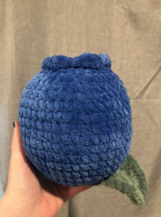 Plush blueberry
